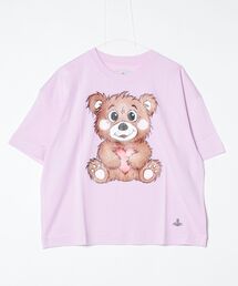 HALFTONE BEAR SHORT T-SHIRT
