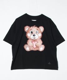 HALFTONE BEAR SHORT T-SHIRT