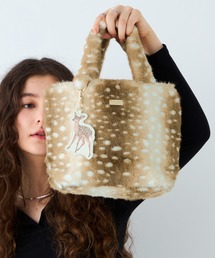 PAUL & JOE ACCESSOIRES (ポール＆ジョーアクセソワ)2WAYファートートバッグ PJA-B1502 FUR ANIMAL