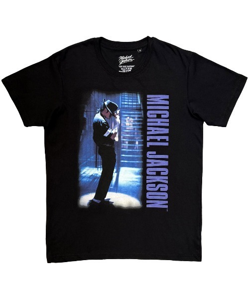 THRIFTY LOOK(スリフティールック)の「THRIFTY LOOK スリフティルック / THRIFTY"MICHAEL JACKSON"TEE(Tシャツ/カットソー・メンズ・ブラック系1/ブラック/ブラック系2/ブラック系3・X-LARGE/LARGE/MEDIUM)」の2枚目の写真
