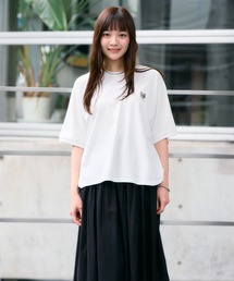 meeny miny | 【旭山動物園応援商品】キタキツネフェイスTシャツ(Tシャツ/カットソー)