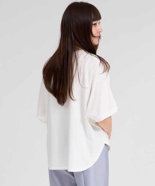 meeny miny(ミーニーマイニー)の「【旭山動物園応援商品】キタキツネフェイスTシャツ(Tシャツ/カットソー・レディース・ホワイト/ブラック・S-M/M-L)」の17枚目の写真