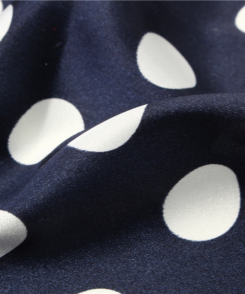 Chico（チコ）の「ドットスカーフ（バンダナ/スカーフ・レディース・ベージュ/ブラック/ネイビー・FREE）」の5枚目の写真