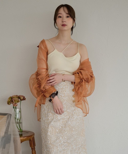 drost sleeve sheer shirt / прозрачная рубашка с рукавами drost