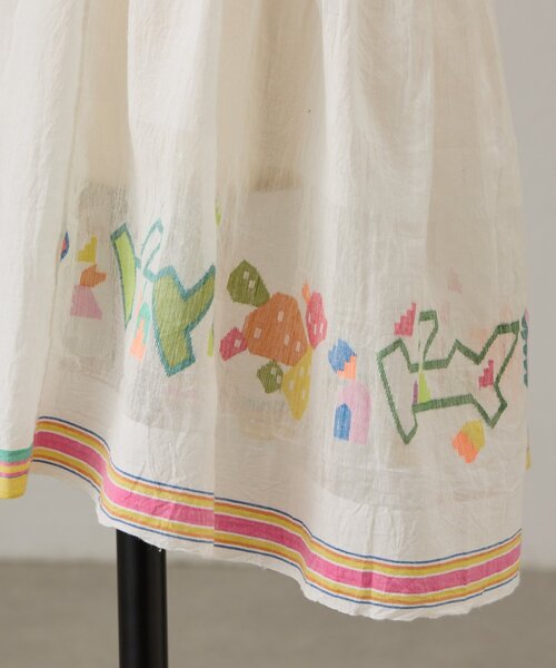 BEARDSLEY(ビアズリー)の「《INJIRI》ノースリーブチュニックブラウス(シャツ/ブラウス・レディース・ホワイト・MEDIUM)」の8枚目の写真