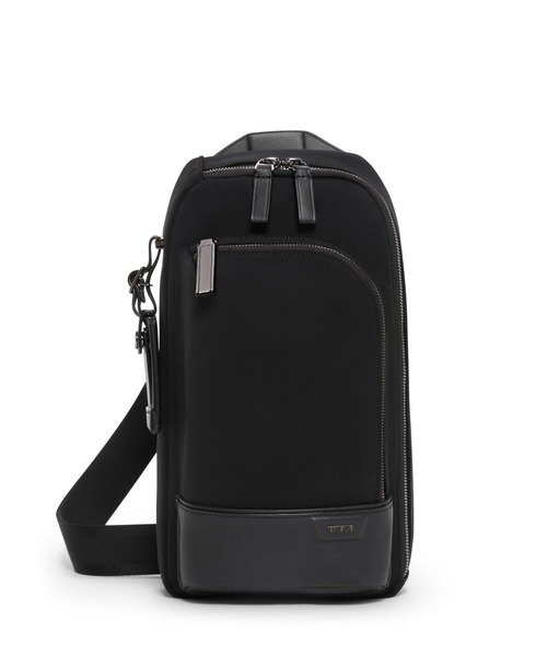 TUMI(トゥミ)の「HARRISON 「グレゴリー」スリング(ボディバッグ/ウエストポーチ・メンズ・ブラック・FREE)」の1枚目の写真