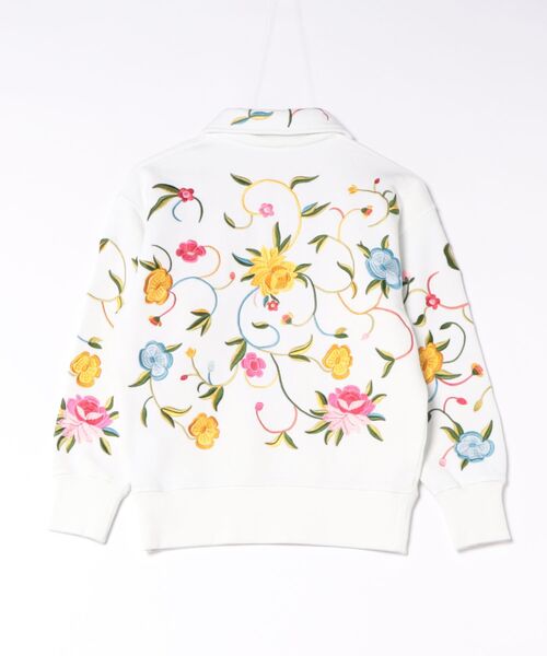 KENZO（ケンゾー）の「KENZOWILDFLOWERHALFZIPSWEATSHIRT（スウェット・レディース・ホワイト系その他・LARGE）」の2枚目の写真