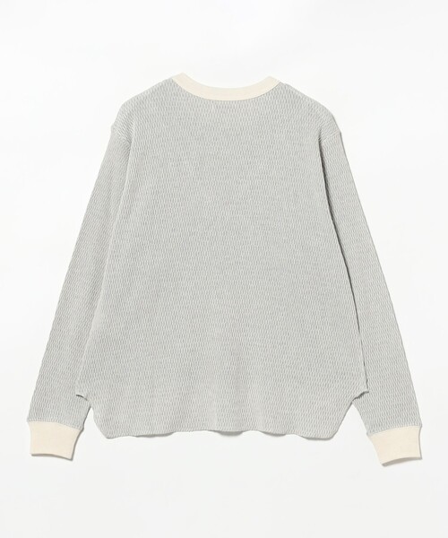 BEAMS BOY（ビームスボーイ）の「ハニカム ロング スリーブ（Tシャツ/カットソー・レディース・レッド/サックスブルー/アイボリー・1/0/2）」の22枚目の写真