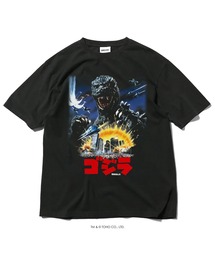 ゴジラ × ホームゲーム【HOMEGAME】半袖Tシャツ 1984 ゴジラ TEE