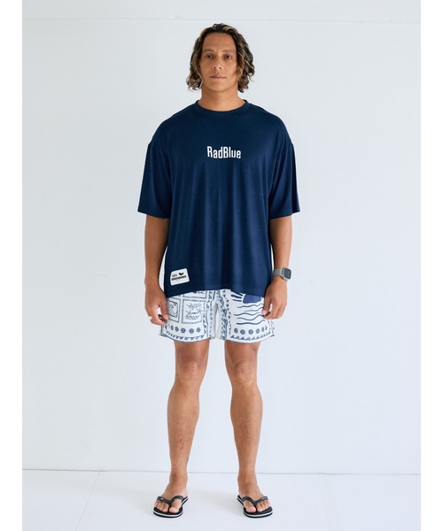 RadBlue(ラッドブルー)の「ハイブリットラッシュガードTEE(その他トップス・メンズ・ネイビー/ホワイト/ブラック・SMALL/MEDIUM/LARGE/X-LARGE)」の4枚目の写真