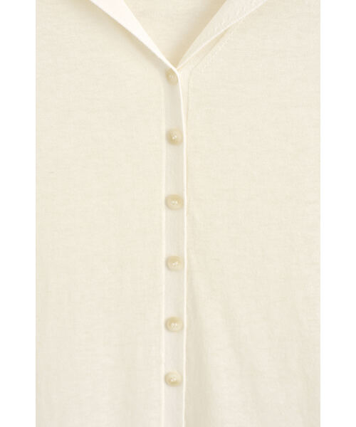 COS(コス)の「セーラーカラー コットンシルクシャツ(シャツ/ブラウス・レディース・クリーム・S/XS/M/XL/L)」の7枚目の写真