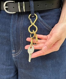 CIE（シー）の「【CIE/シー】BRESS KEYFOB TWINS TYPE（キーホルダー）」