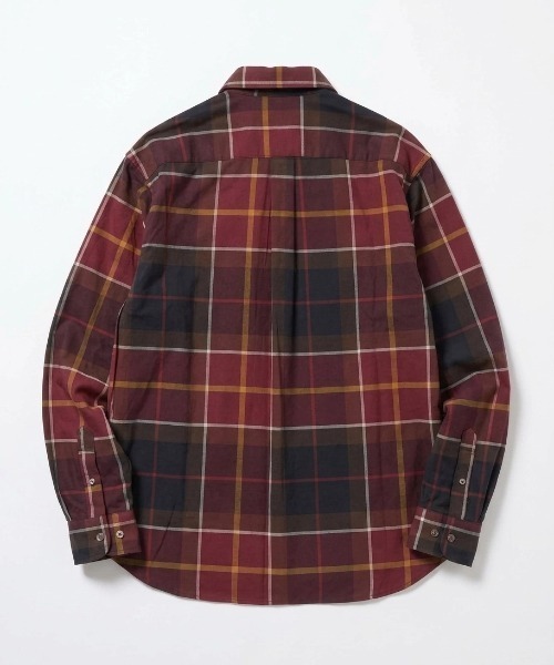 LYLE&SCOTT（ライルアンドスコット）の「2026AW Lyle&Scott/ライルアンドスコット ストライプ/チェック/無地 ボタンダウン長袖シャツ（シャツ/ブラウス・メンズ・ブラック系その他/グレー系その他/グリーン系その他/ブルー系その他/イエロー系その他/レッド系その他・LL/M/L）」の7枚目の写真