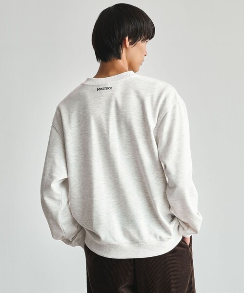 MARMOT（マーモット）の「【別注】＜Marmot＞ Message 長袖 スウェット（スウェット・メンズ・ライトグレー/ダークグレー・M/L/XL）」の3枚目の写真