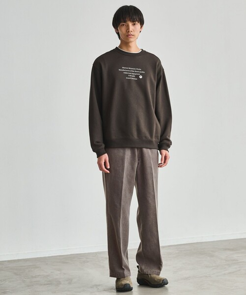 MARMOT（マーモット）の「【別注】＜Marmot＞ Message 長袖 スウェット（スウェット・メンズ・ライトグレー/ダークグレー・M/L/XL）」の5枚目の写真