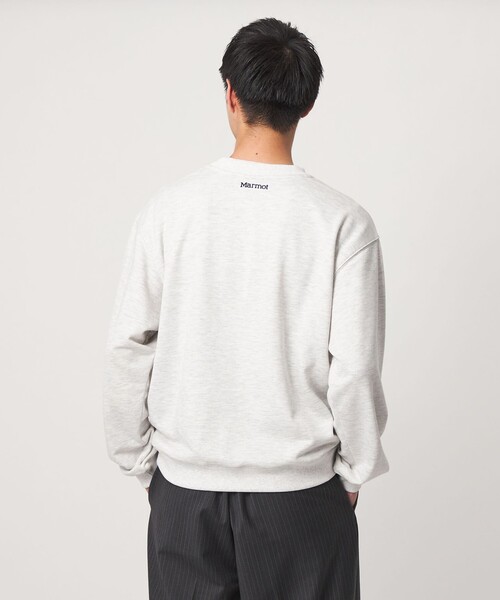 MARMOT（マーモット）の「【別注】＜Marmot＞ Message 長袖 スウェット（スウェット・メンズ・ライトグレー/ダークグレー・M/L/XL）」の7枚目の写真