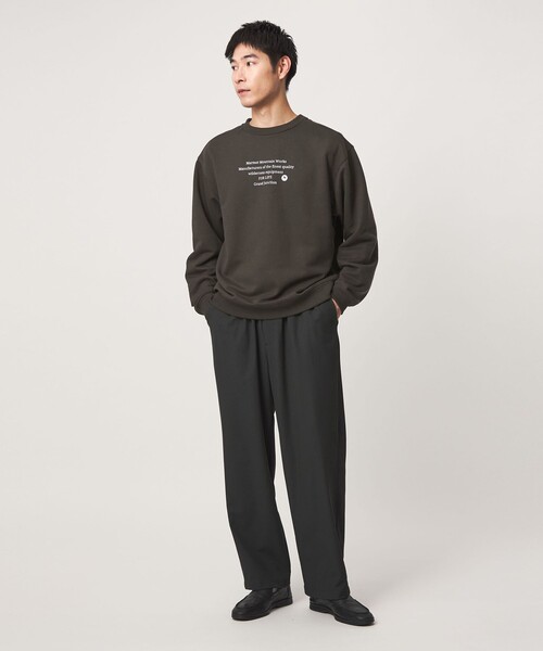 MARMOT（マーモット）の「【別注】＜Marmot＞ Message 長袖 スウェット（スウェット・メンズ・ライトグレー/ダークグレー・M/L/XL）」の11枚目の写真