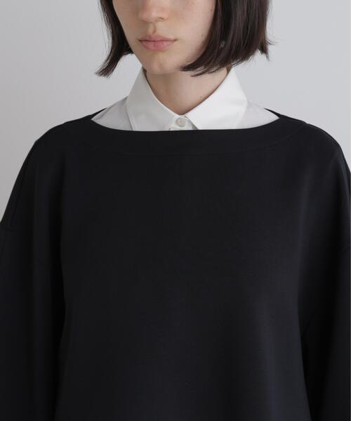 LE PHIL(ルフィル)の「◆パフィージャージーカットソー(Tシャツ/カットソー・レディース・ブラック/グレー・F)」の8枚目の写真