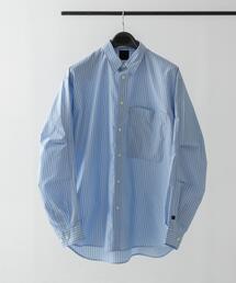 DAIWA PIER39 TECH REGULAR COLLAR SHIRT L/S STRIPE