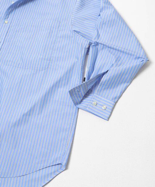 DAIWA PIER39（ダイワピア39）の「DAIWA PIER39　TECH REGULAR COLLAR SHIRT L/S STRIPE（シャツ/ブラウス・メンズ・イエロー/ライトブルー・MEDIUM/LARGE/X-LARGE）」の5枚目の写真