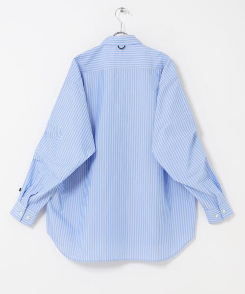 DAIWA PIER39（ダイワピア39）の「DAIWA PIER39　TECH REGULAR COLLAR SHIRT L/S STRIPE（シャツ/ブラウス・メンズ・イエロー/ライトブルー・MEDIUM/LARGE/X-LARGE）」の6枚目の写真