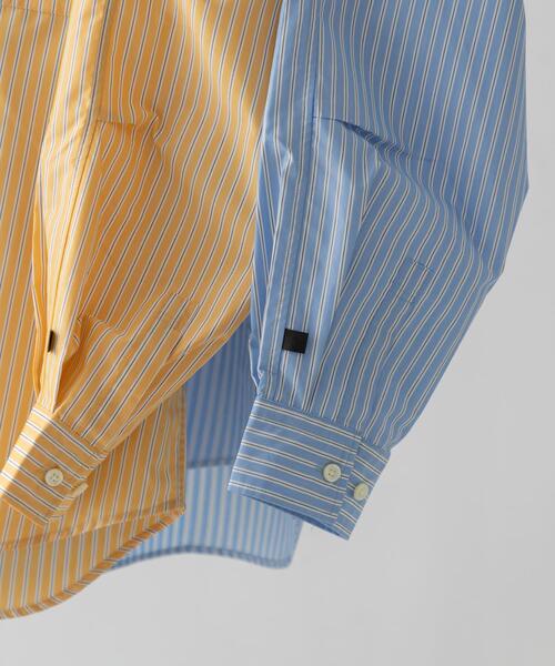 DAIWA PIER39（ダイワピア39）の「DAIWA PIER39　TECH REGULAR COLLAR SHIRT L/S STRIPE（シャツ/ブラウス・メンズ・イエロー/ライトブルー・MEDIUM/LARGE/X-LARGE）」の13枚目の写真