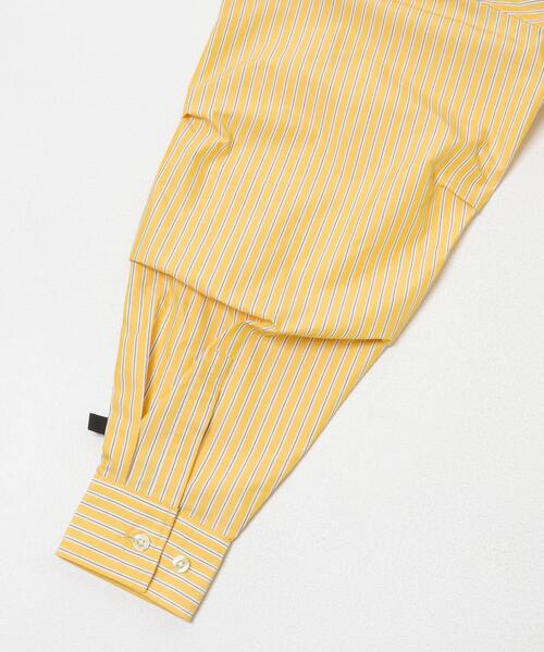 DAIWA PIER39（ダイワピア39）の「DAIWA PIER39　TECH REGULAR COLLAR SHIRT L/S STRIPE（シャツ/ブラウス・メンズ・イエロー/ライトブルー・MEDIUM/LARGE/X-LARGE）」の15枚目の写真