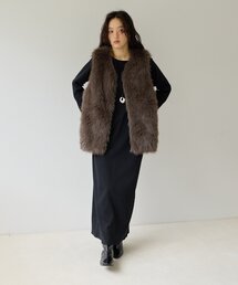 【Noka】ボートネックワンピース《WEB限定》