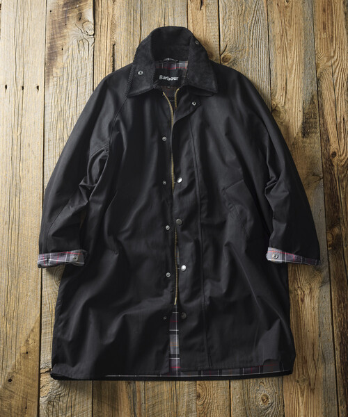 Barbour(バブアー)の「Barbour/バブアー 別注 TRANSPORT COAT(ブルゾン・メンズ・オリーブ/ブラック/ブラウン・40/38/42)」の2枚目の写真