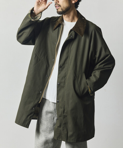 Barbour(バブアー)の「Barbour/バブアー 別注 TRANSPORT COAT(ブルゾン・メンズ・オリーブ/ブラック/ブラウン・40/38/42)」の5枚目の写真