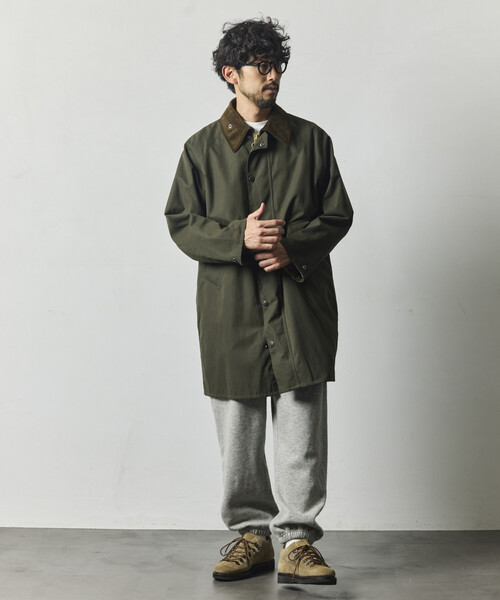 Barbour(バブアー)の「Barbour/バブアー 別注 TRANSPORT COAT(ブルゾン・メンズ・オリーブ/ブラック/ブラウン・40/38/42)」の7枚目の写真