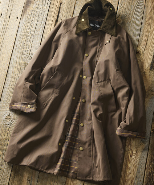 Barbour(バブアー)の「Barbour/バブアー 別注 TRANSPORT COAT(ブルゾン・メンズ・オリーブ/ブラック/ブラウン・40/38/42)」の14枚目の写真