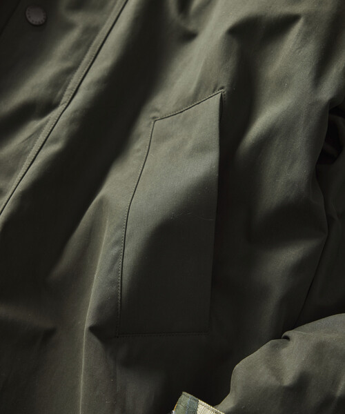 Barbour(バブアー)の「Barbour/バブアー 別注 TRANSPORT COAT(ブルゾン・メンズ・オリーブ/ブラック/ブラウン・40/38/42)」の20枚目の写真