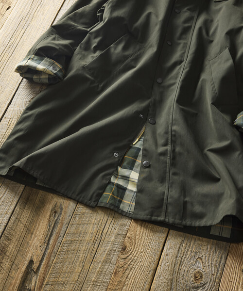 Barbour(バブアー)の「Barbour/バブアー 別注 TRANSPORT COAT(ブルゾン・メンズ・オリーブ/ブラック/ブラウン・40/38/42)」の22枚目の写真