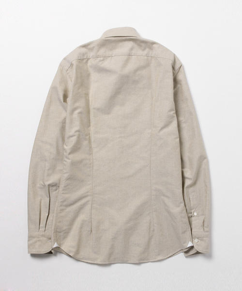 <美品> GIANNETTO カッタウェイシャツ ベージュ XS GIANNETTO（ジャンネット）の「GIANNETTO / ベージュ