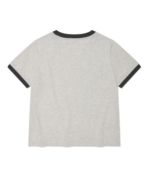 Wacky WiLLy(ワッキーウィリー)の「ウィメンズタイポパッチワーク半袖Tシャツオートミール(Tシャツ/カットソー・レディース・その他・SMALL/MEDIUM)」の3枚目の写真