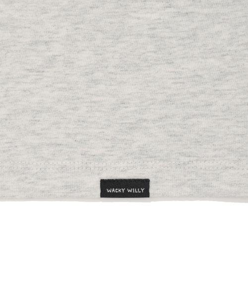Wacky WiLLy(ワッキーウィリー)の「ウィメンズタイポパッチワーク半袖Tシャツオートミール(Tシャツ/カットソー・レディース・その他・SMALL/MEDIUM)」の7枚目の写真
