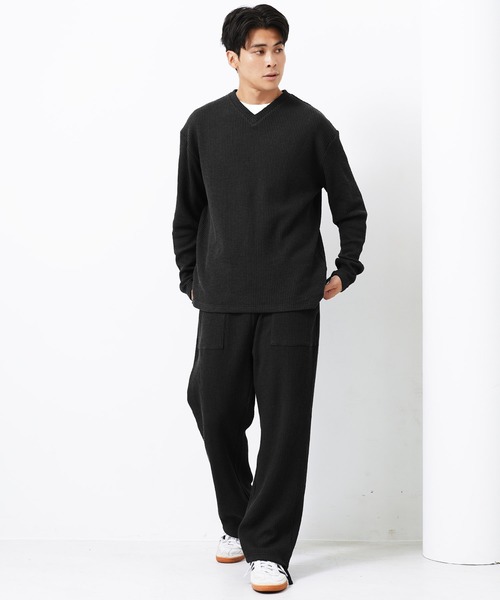 jiggys shop(ジギーズショップ)の「ヘビーオンス 速乾 サーマルワッフル イージーベイカーパンツ(その他パンツ・メンズ・ブラック/グレー/アイボリー・MEDIUM/LARGE/X-LARGE)」の15枚目の写真