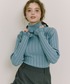idem（イデム）の「frill turtleneck lib knit / フリルタートルネックニット（ニット/セーター・FREE）」