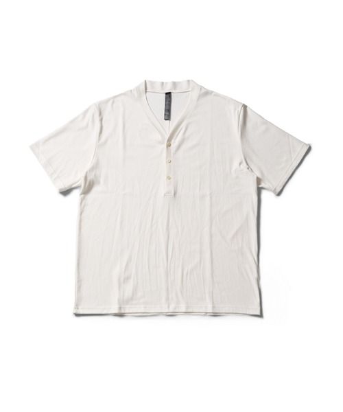 wjk(ダヴルジェイケイ)の「luxury cotton smart collar S/S(Tシャツ/カットソー・メンズ・ホワイト/ブラック/ネイビー・LARGE/MEDIUM/SMALL/X-LARGE)」の4枚目の写真