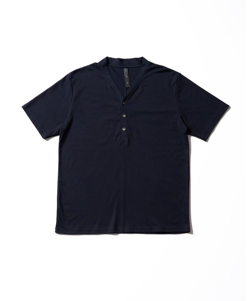 wjk(ダヴルジェイケイ)の「luxury cotton smart collar S/S(Tシャツ/カットソー・メンズ・ホワイト/ブラック/ネイビー・LARGE/MEDIUM/SMALL/X-LARGE)」の8枚目の写真