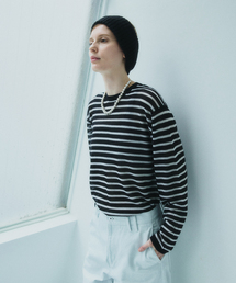 CALMER（カルメール）の「CASHIMERE/SILK PULLOVER / カシミヤ・シルクプルオーバー（ニット/セーター）」