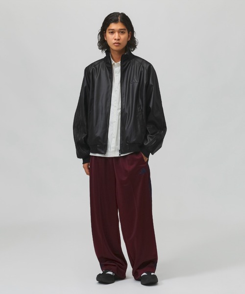 adidas(アディダス)の「アディダス adidas スタジアム トリコット ルーズフィット ストレート レッグ パンツ(その他パンツ・メンズ・ネイビー/ブラック/バーガンディー・L/S/3L/LL/M)」の20枚目の写真