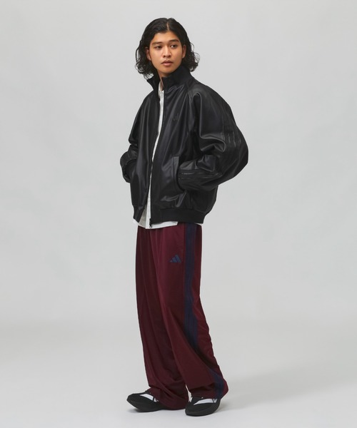 adidas(アディダス)の「アディダス adidas スタジアム トリコット ルーズフィット ストレート レッグ パンツ(その他パンツ・メンズ・ネイビー/ブラック/バーガンディー・L/S/3L/LL/M)」の21枚目の写真