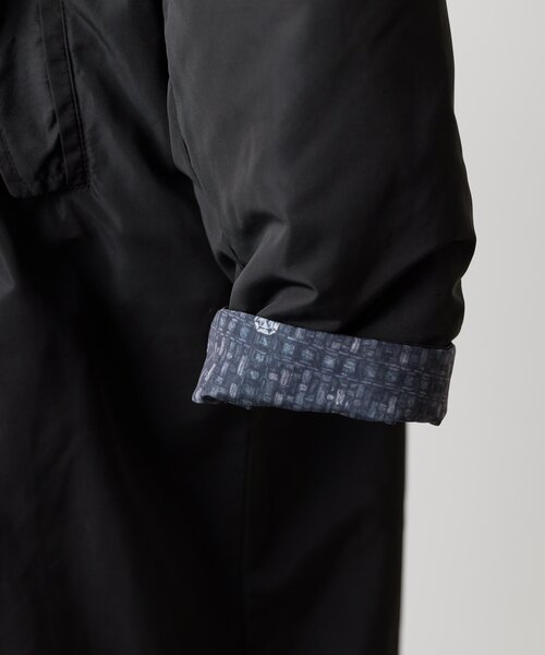 ear PAPILLONNER（イアパピヨネ）の「《リバーシブル/撥水》sampo×ear中綿ロングコート（その他アウター・レディース・ブラック/ベージュ・FREE）」の20枚目の写真