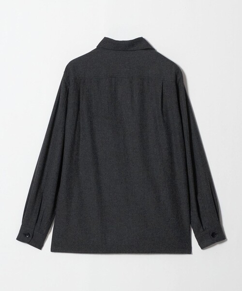 UNITED ARROWS(ユナイテッドアローズ)の「エターミン シャツジャケット(シャツ/ブラウス・メンズ・ダークグレー・S/L/M)」の9枚目の写真