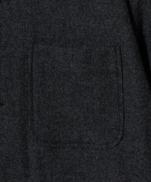UNITED ARROWS(ユナイテッドアローズ)の「エターミン シャツジャケット(シャツ/ブラウス・メンズ・ダークグレー・S/L/M)」の14枚目の写真