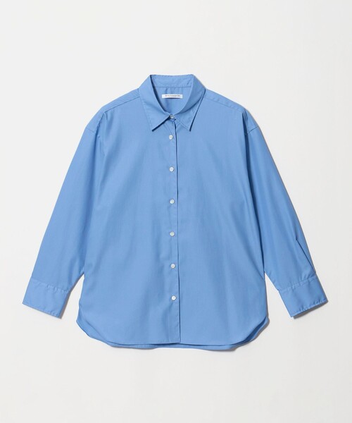 BEAUTY&YOUTH UNITED ARROWS(ビューティーアンドユースユナイテッドアローズ)の「コットンブロード レギュラーカラー シャツ(シャツ/ブラウス・レディース・その他1/ホワイト/コバルトブルー・S/M)」の1枚目の写真