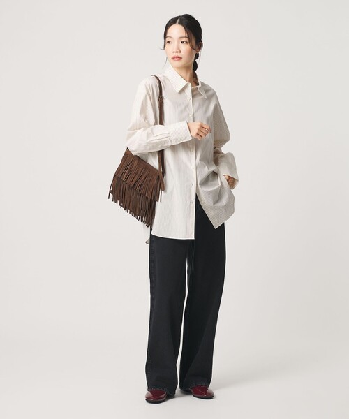 BEAUTY&YOUTH UNITED ARROWS(ビューティーアンドユースユナイテッドアローズ)の「コットンブロード レギュラーカラー シャツ(シャツ/ブラウス・レディース・その他1/ホワイト/コバルトブルー・S/M)」の15枚目の写真