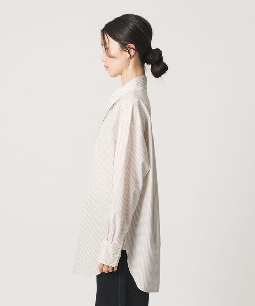 BEAUTY&YOUTH UNITED ARROWS(ビューティーアンドユースユナイテッドアローズ)の「コットンブロード レギュラーカラー シャツ(シャツ/ブラウス・レディース・その他1/ホワイト/コバルトブルー・S/M)」の8枚目の写真